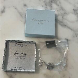 Xtraordinary Sterling Silver Heart Bracelet